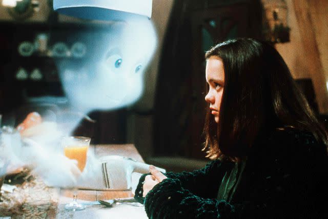 <p>Amblin/Kobal/Shutterstock</p> Christina Ricci in 'Casper'.