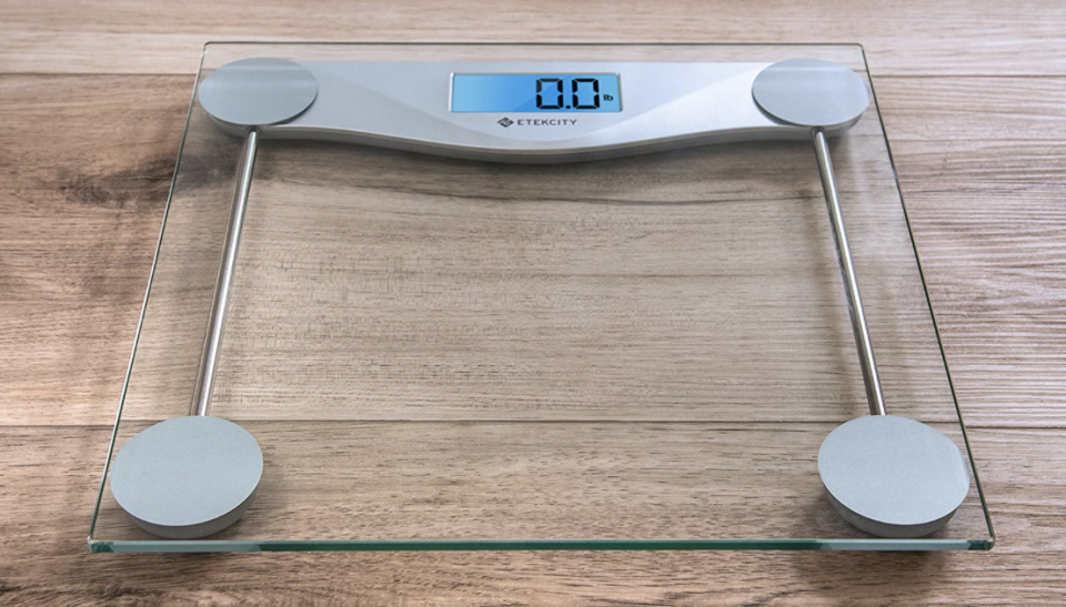 Etekcity Digital Body Weight Bathroom Scale (Photo: Amazon)