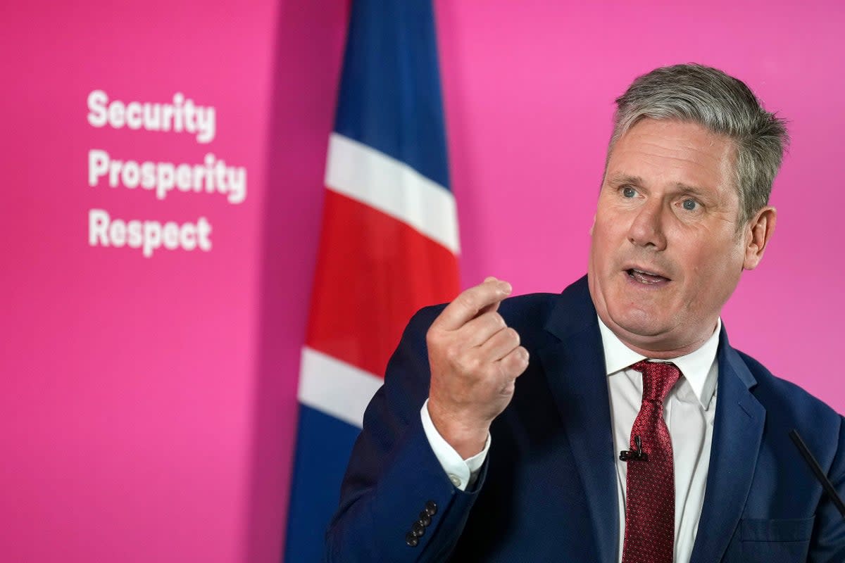 Keir Starmer is expected to announce energy price cap freeeze on Monday  (Getty Images)