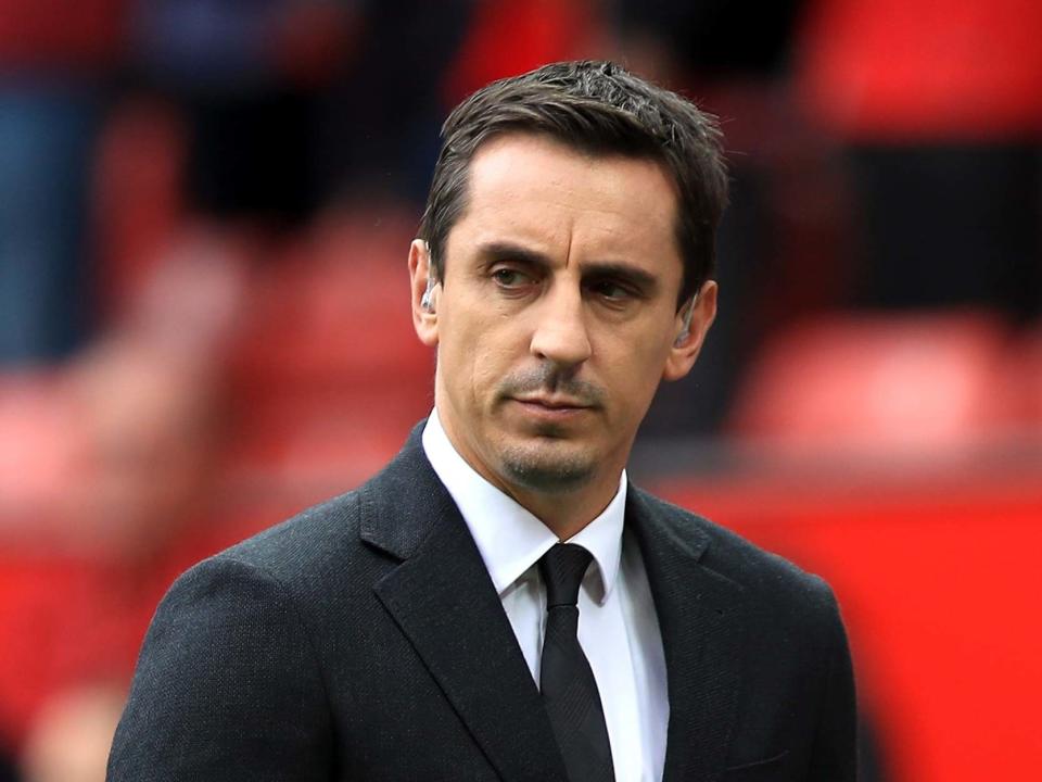 Gary Neville hit out at Scunthorpe United chairman Peter Swann for his desire to see player wages suspended: PA