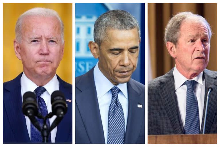 El descuido de Biden que salpicó a los expresidentes Obama y Bush.