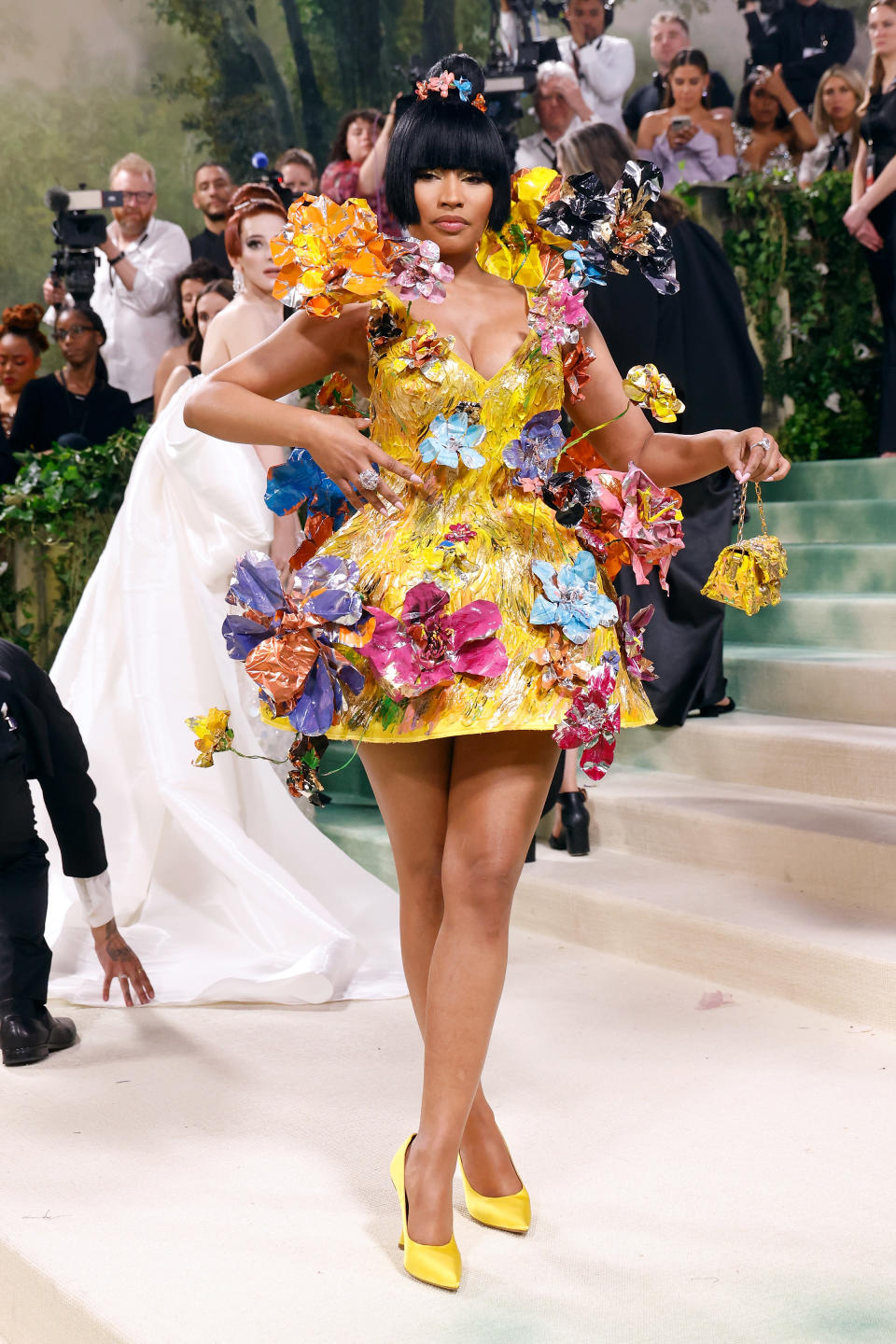 Nicki Minaj attends the 2024 Costume Institute Benefit for "Sleeping Beauties: Reawakening Fashion" 