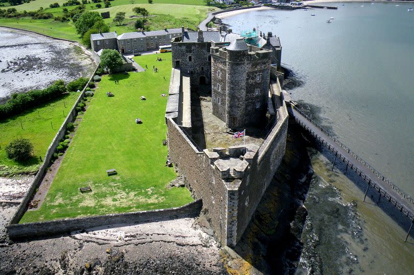 Blackness Castle on the banks of the Firth of Forth doubled as Fort William