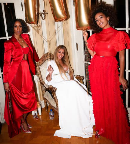 <p>Marc Patrick/BFA/Shutterstock</p> Kelly Rowland, Beyoncé and Solange Knowles