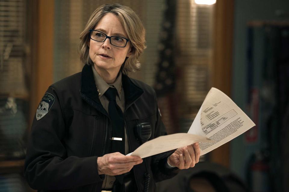 <p>Michele K. Short/HBO</p> Jodie Foster in 