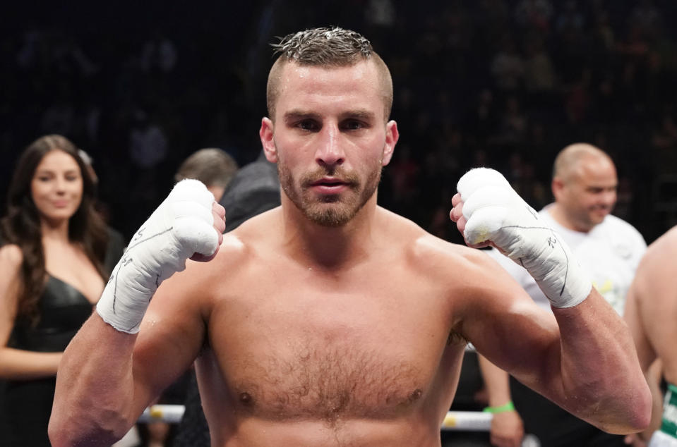 David Lemieux faces Spike O’Sullivan on the undercard of the Canelo-GGG rematch on Sept. 15 in Las Vegas. (Getty Images)