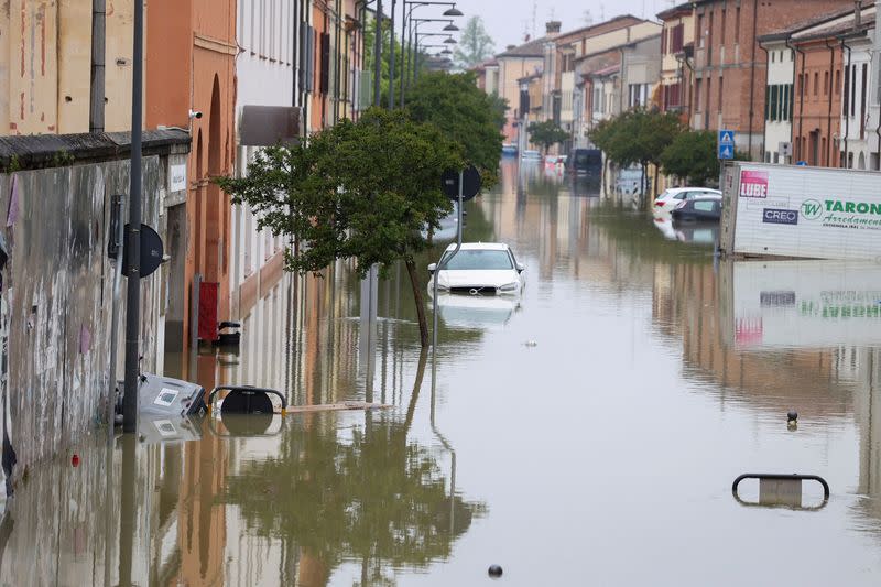 FILE PHOTO: Aftermath of deadly floods in northern Italy