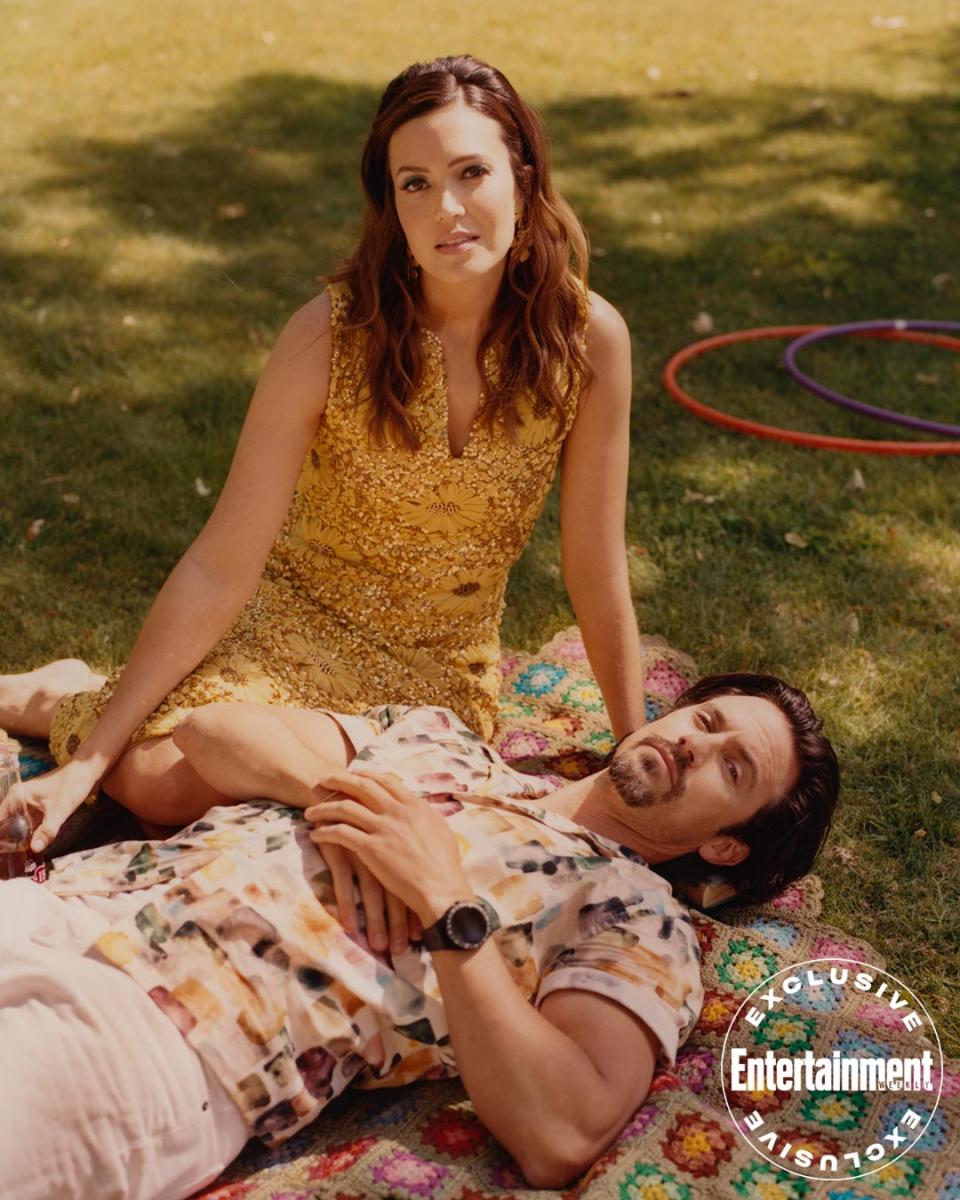 Mandy Moore and Milo Ventimiglia