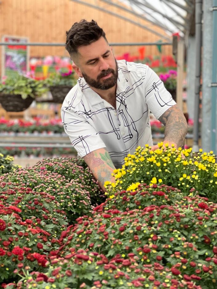 Michael Perry (AKA ‘Mr Plant Geek’) said plants enjoy music (press)