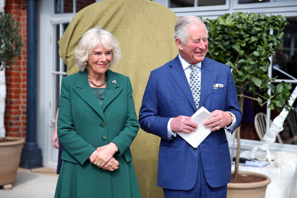 Camilla and Charles at Hillsborough Castle in Northern Ireland [Photo: PA]