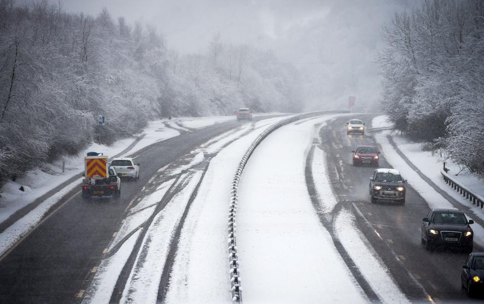 Icy roads