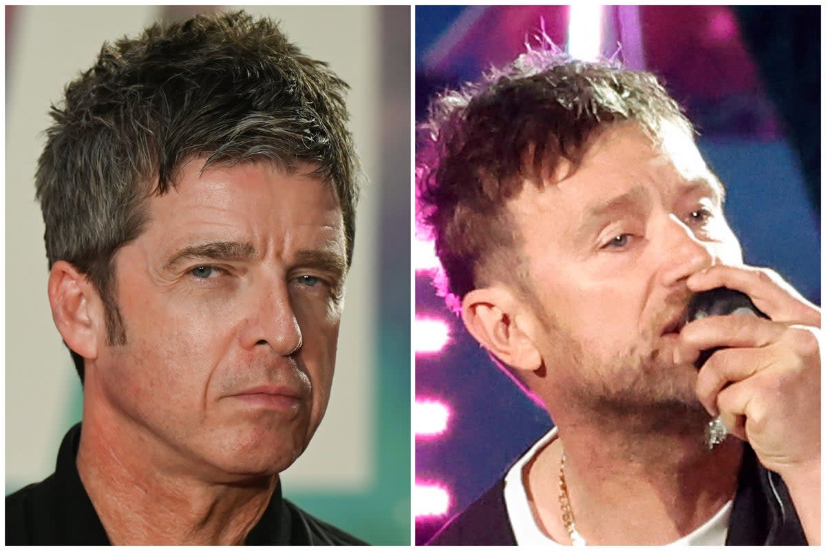 Noel Gallagher has revealed how his younger self would have reacted to collaborating with Damon Albarn  (Getty)