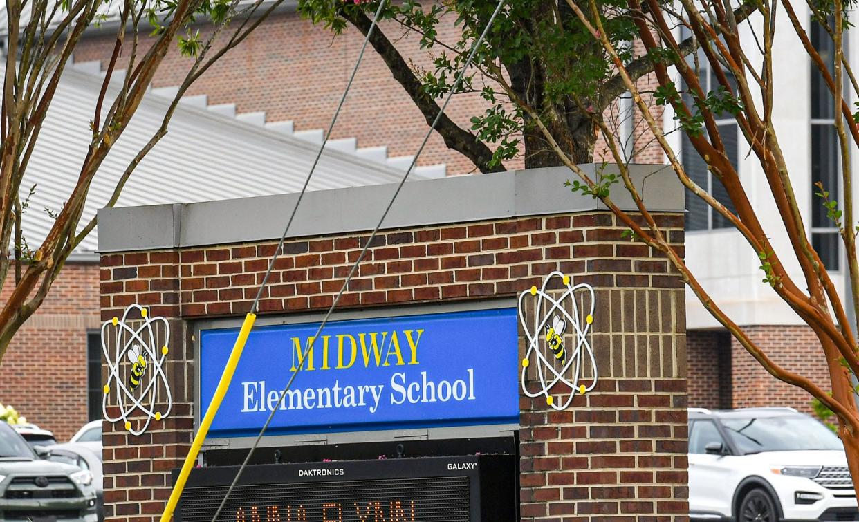 Midway Elementary School in Anderson.