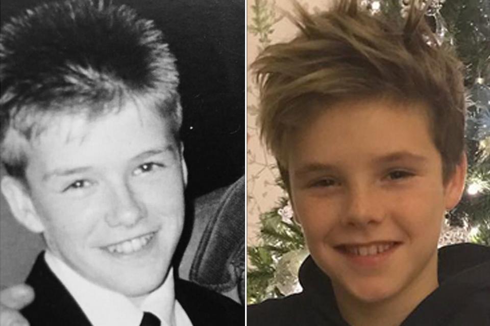 David & Cruz Beckham