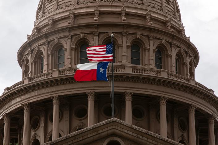 The Texas State Capitol is seen on the first day of the 87th Legislature&#39;s special session. Republican Gov. Greg Abbott called the Legislature into a special session, asking lawmakers to prioritize his agenda items, including banning critical race theory in schools.