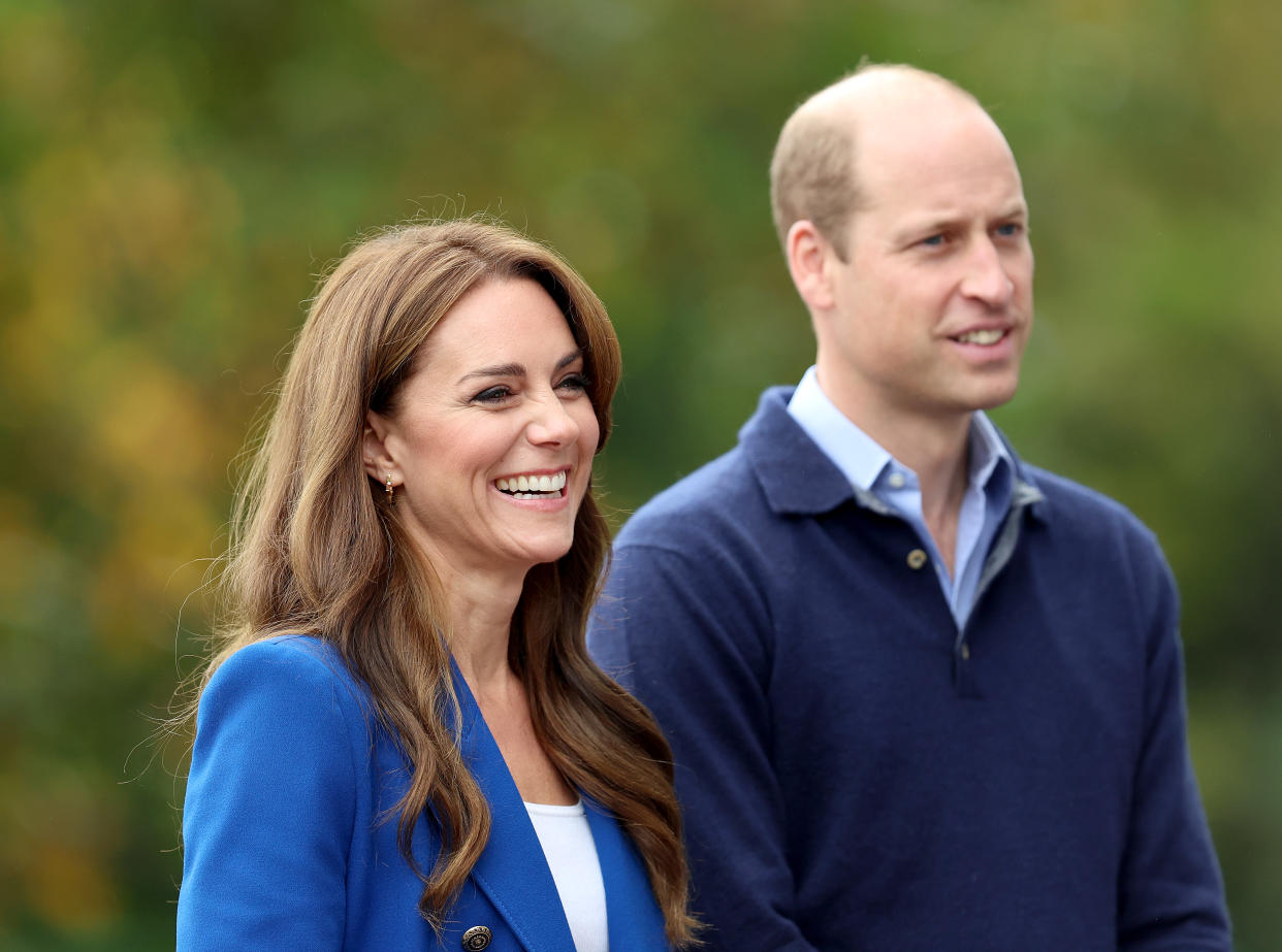 Kate Middleton and Prince William first met before they went to university, a royal biographer has claimed. (Getty Images)