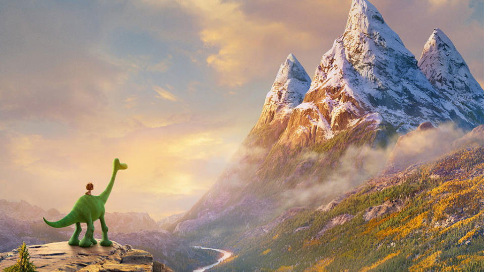 A scene from The Good Dinosaur