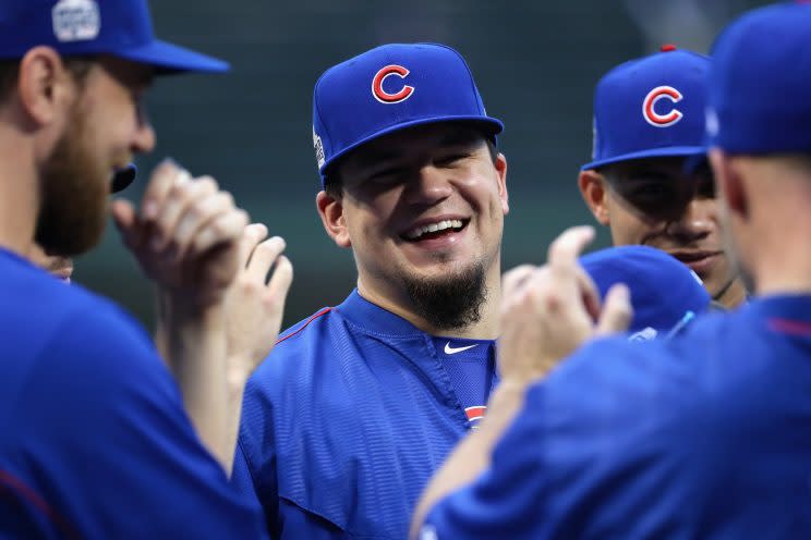 Kyle Schwarber doesn't 'give a s--t' about World Series no-hitter