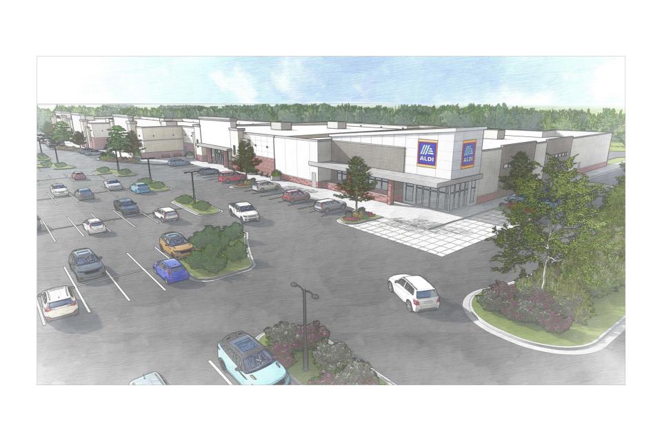 The Ridgeland Board of Aldermen voted unanimously to approve site plans for a new ALDI next to Costco.