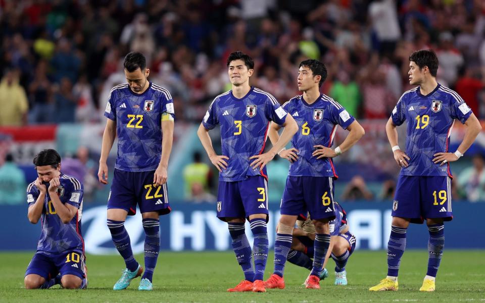 Japan have failed to progress beyond the last 16 in all four World Cup appearances - GETTY IMAGES/JULIAN FINNEY