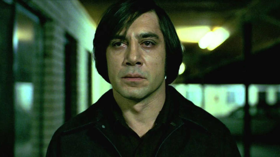 Javier Bardem in No Country For Old Men