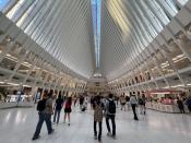 <p>iPhone 13 Pro camera sample: A wide shot of the middle of the Oculus in Manhattan.</p> 