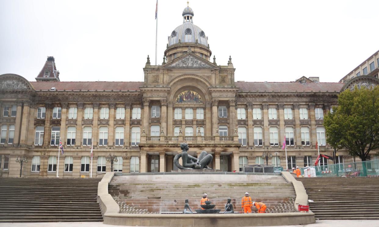 <span>Birmingham councillors will confirm the rate of the council tax rise in a meeting on 5 March.</span><span>Photograph: Neil Hall/EPA</span>