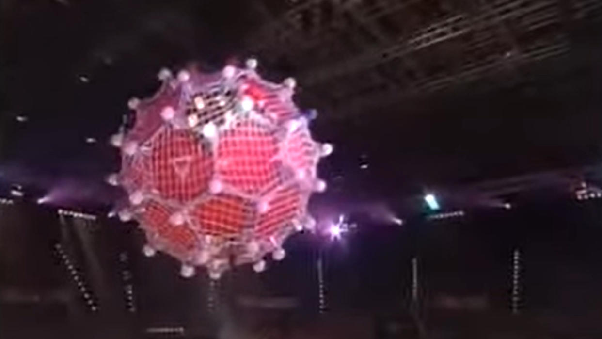 The gravity-defying Pendulum would be a very impressive addition to the new Gladiators series. (ITV)