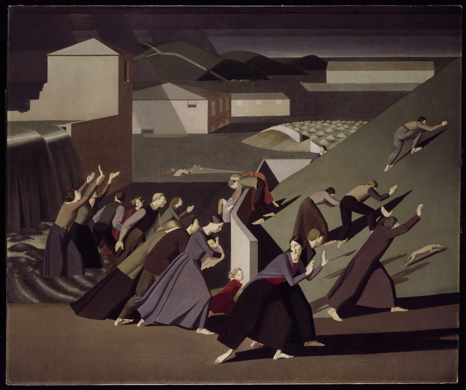 'An example of anarchy in art': The Deluge, by Winifred Knights - Tate