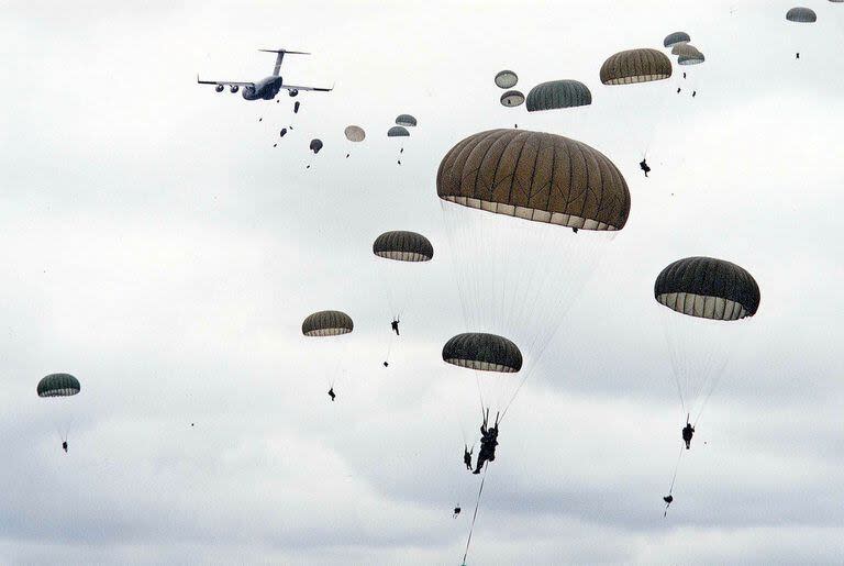 Un ejercicio militar de la OTAN en Ucrania