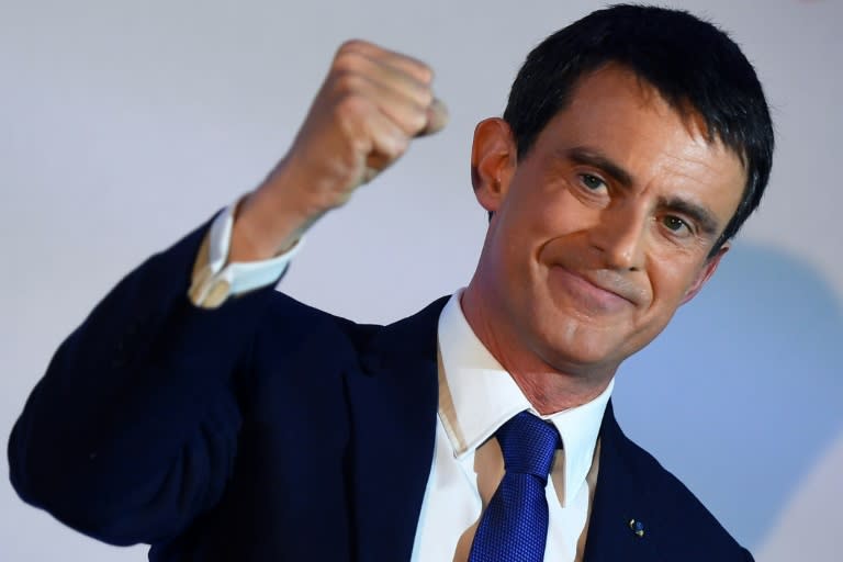 Former French prime minister Manuel Valls