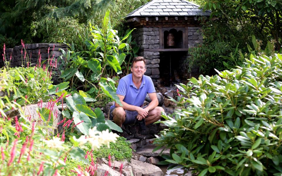 Jonathan Snow's 50th Anniversary Garden design is inspired by the foothills of the Himalayas - Clara Molden