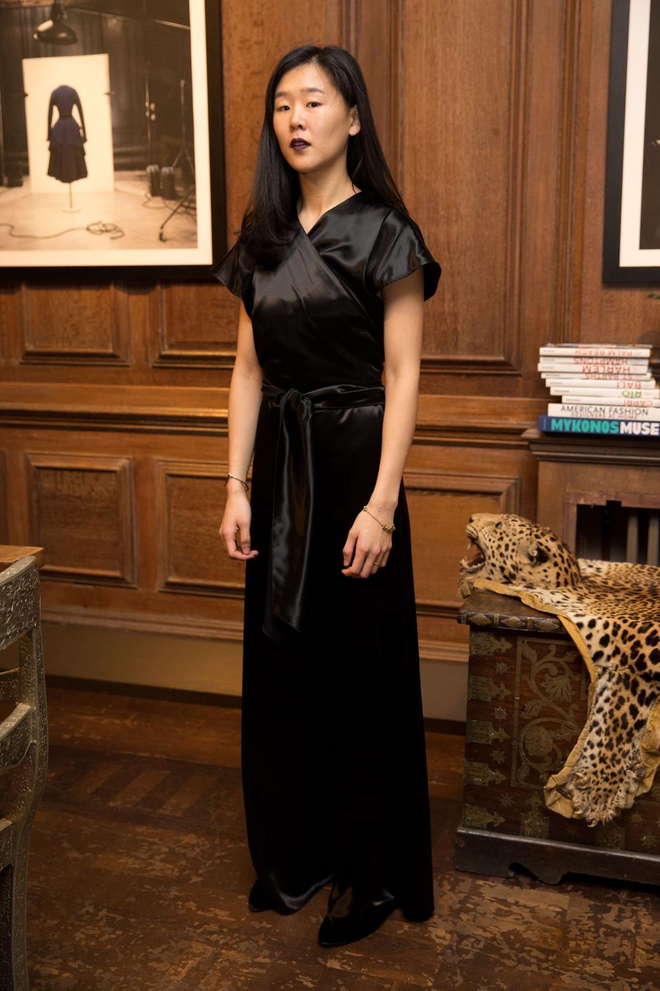 Zoe Chan at Catherine Quin’s Women of Grace Literary Tea at Maison Assouline