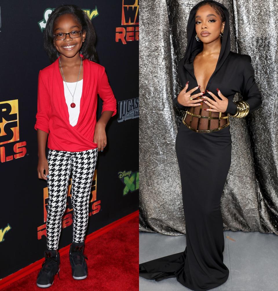 Marsai Martin in 2014 vs 2023