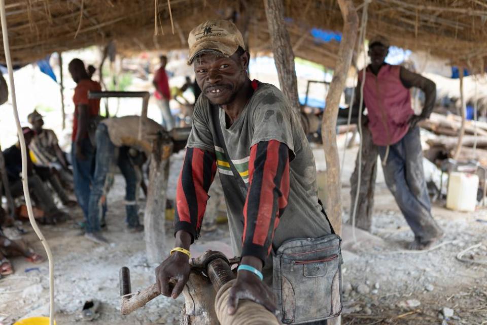 Bakary Jammeh, 40, from the Gambia,