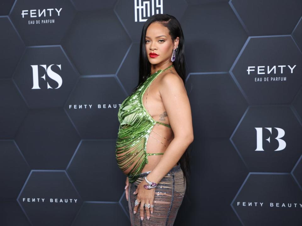 Rihanna opened up about her unique maternity style (Getty Images)