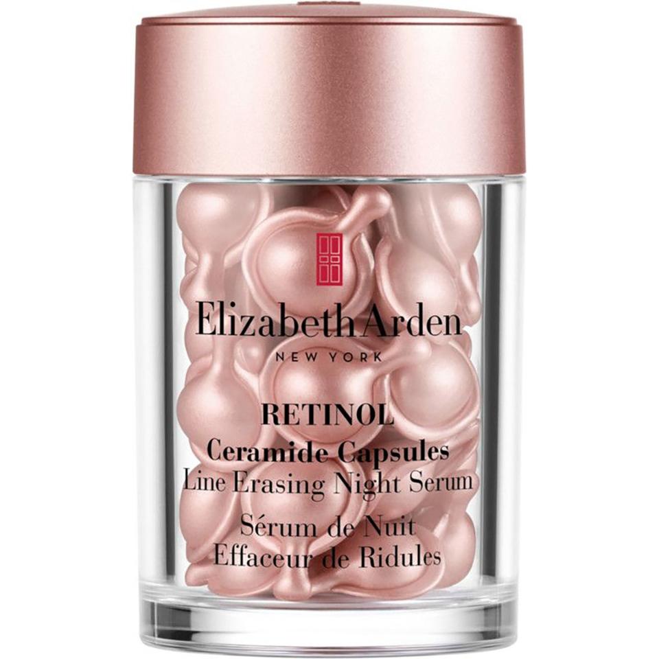 3) Elizabeth Arden Online Only Retinol Ceramide Capsules Line Erasing Night Serum