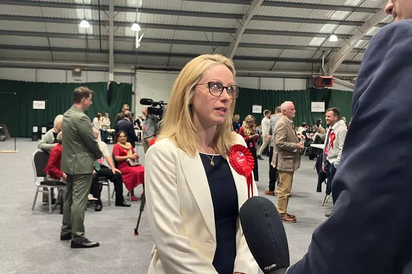 Labour's Lucy Rigby secured a massive 18,209 votes for Northampton North, gaining the seat from the Conservatives.