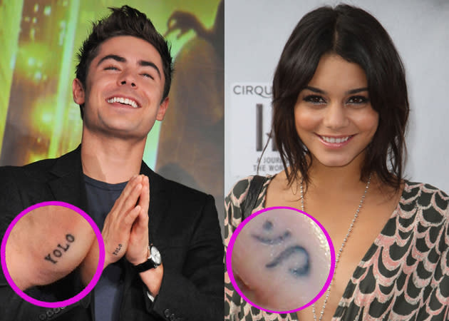 BFFs Vanessa Hudgens and Ashley Tisdale Get Inked TogetherTattoo Meanings  Revealed  E Online