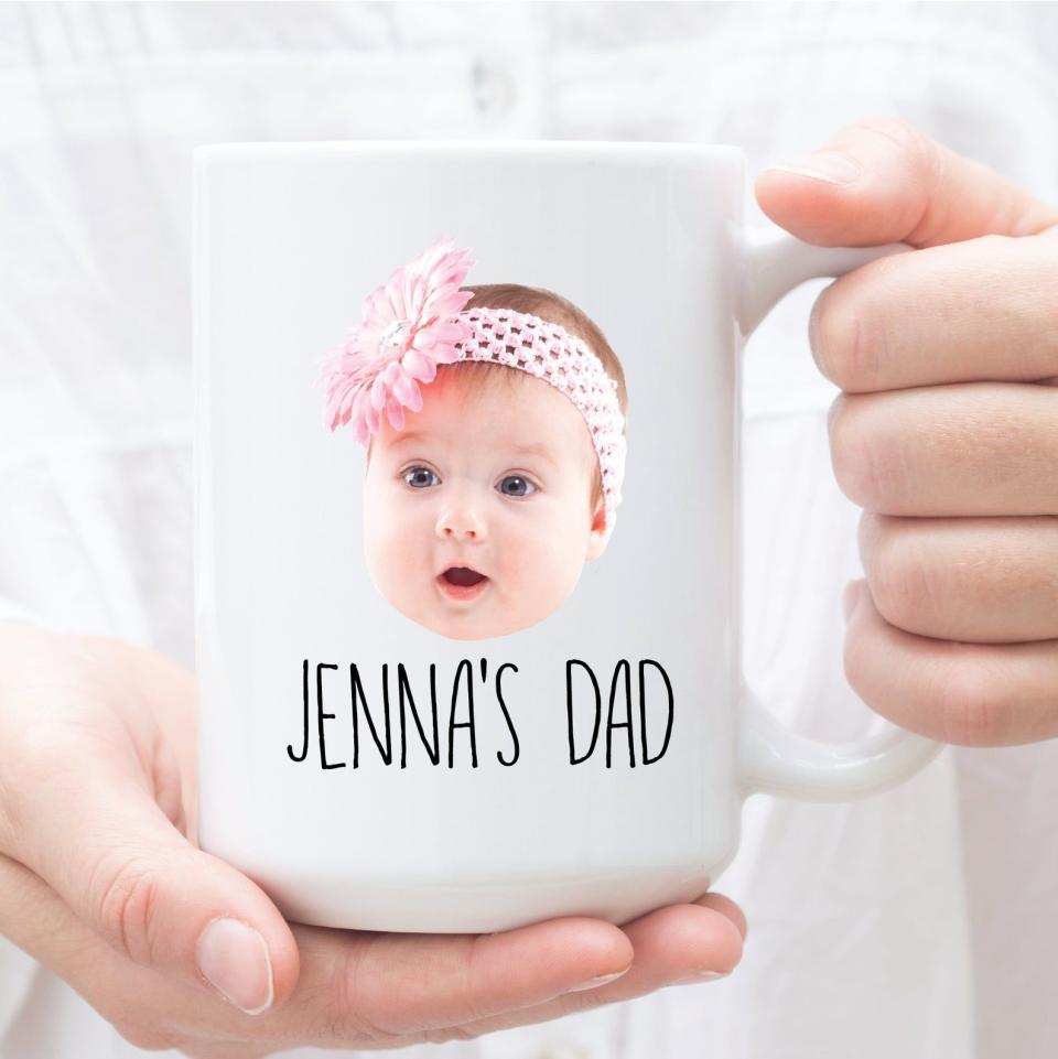 Baby Photo Mug for Dad