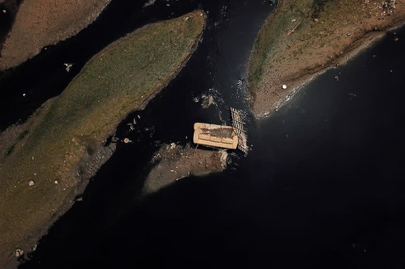The Wider Image: Seen from the sky: polluted waters around the world