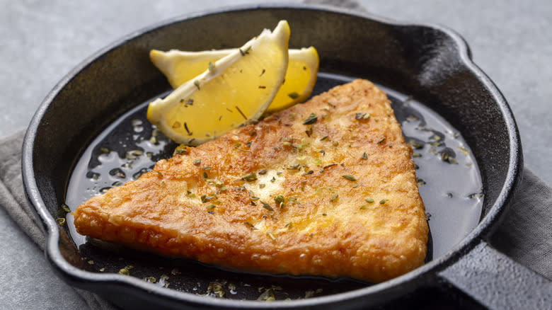 saganaki fried cheese