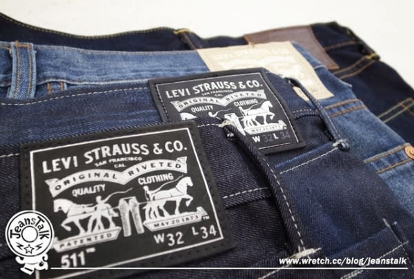 褲型分析] Levi's TAPER Jeans (502 / 508 / 520 / 511)