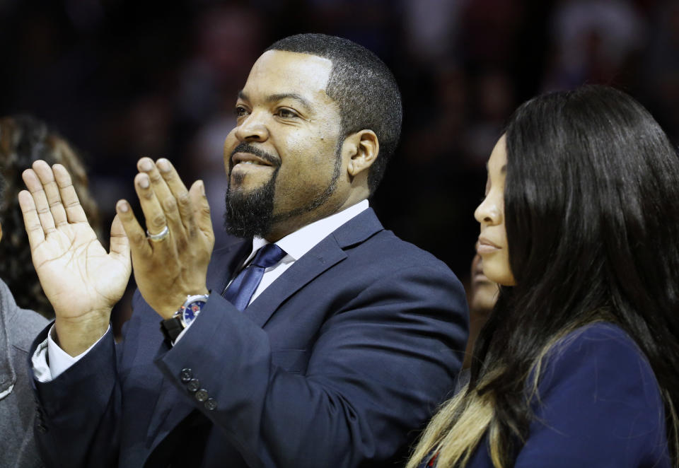 Ice Cube wants to expand his entertainment offerings with regional sports networks. (AP Photo/Kathy Willens, file)