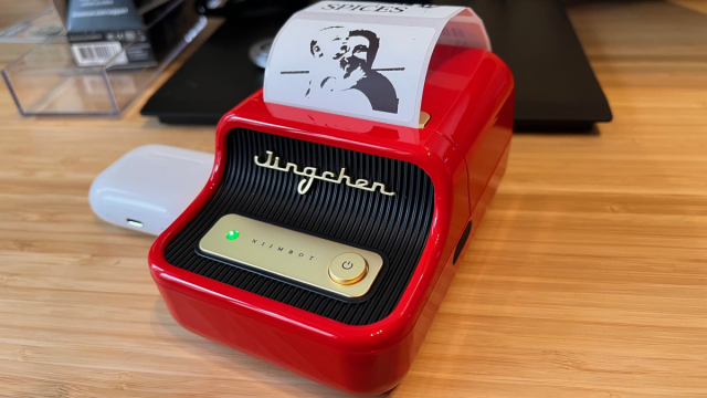 Vintage-Inspired Label Printers : Niimbot B21 Label Printer