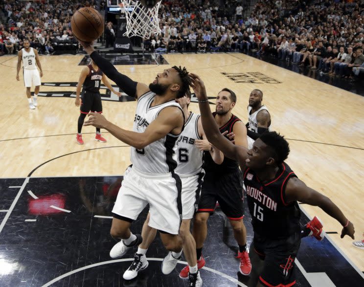 Patty Mills is in line to earn more than the $3.5 million he made this season. (AP)