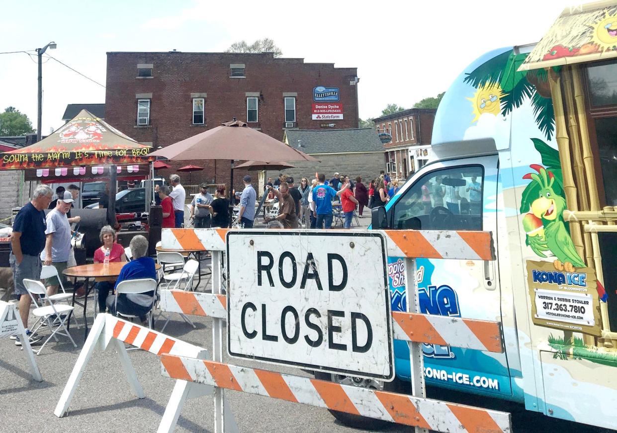 Food Truck Wednesdays along Sales Street in downtown Ellettsville begin for the 2023 season on May 10.