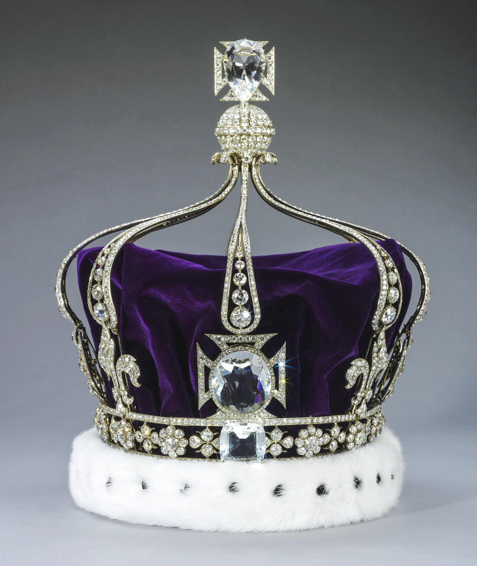 Image: Queen Mary's Crown Removed From The Tower of London Ahead Of Coronation (Buckingham Palace / Royal Collection Trust via Getty Image)