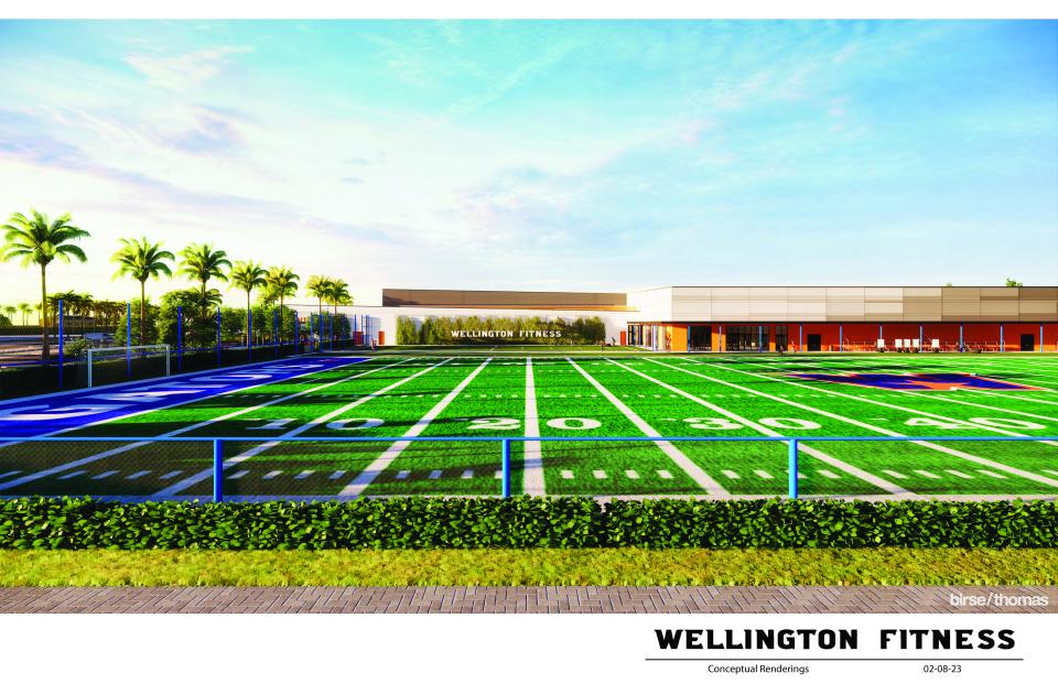 High-resolution renderings of the proposed Wellington Sports Academy developed by Washington Commanders football player Jon Bostic.