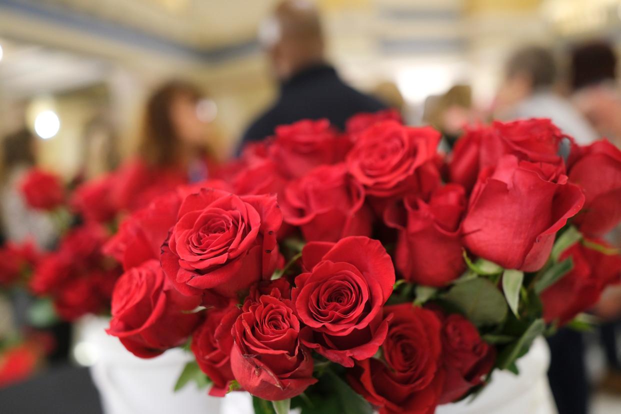 Flowers are a staple gift for Valentine's Day.